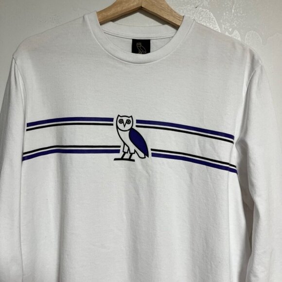OVO Long Sleeve Shirt – Medium – White – Made in Canada - Picture 6 of 9